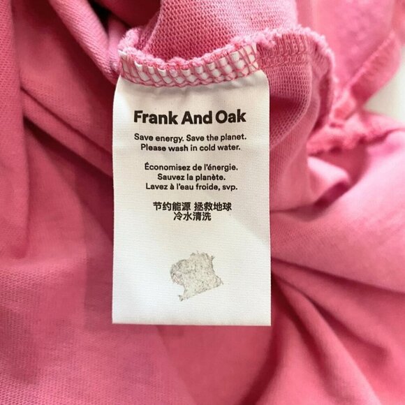 FRANK & OAK PINK SHIFT CASUAL DRESS - S - Picture 4 of 5